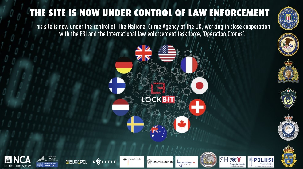 Força-tarefa internacional interrompe ações do grupo de ransomware LockBit