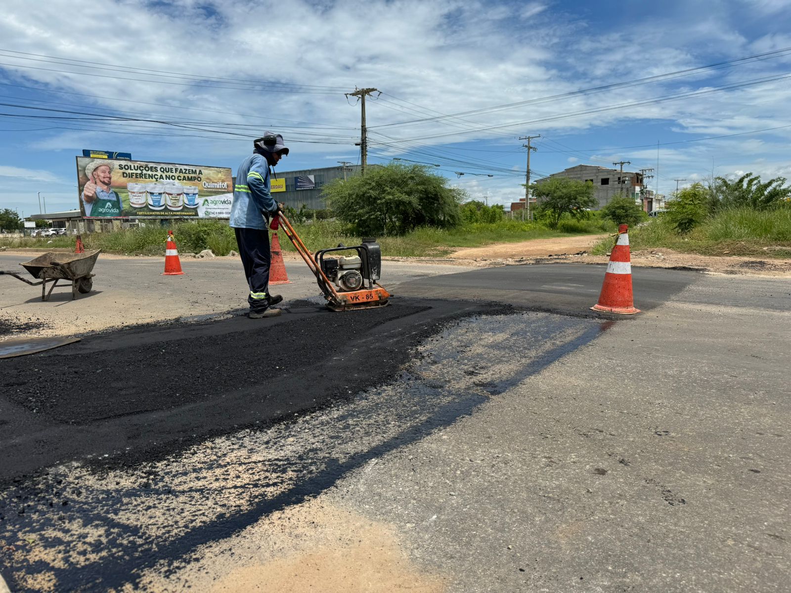 “Trecho que liga rotatória do Mercado do Produtor à rodovia Salitre é precário”; Prefeitura de Juazeiro (BA) responde — Blog Edenevaldo Alves
