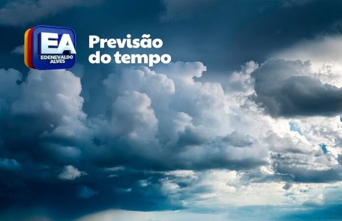 Nublou! Sábado com muitas nuvens e temperaturas em torno de 34º