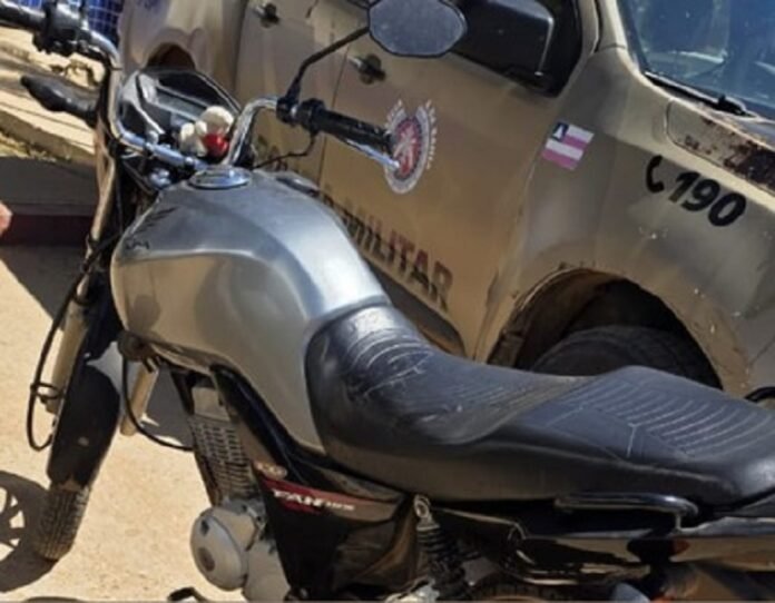 PM recupera em Juazeiro (BA) moto que foi roubada em Petrolina (PE) em setembro de 2024
