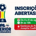 Abertas inscrições para Copa do Interior e o Campeonato Interbairro de Petrolina