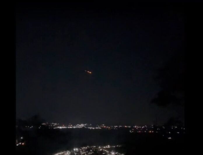 Meteoro é visto no céu no Agreste de Pernambuco
