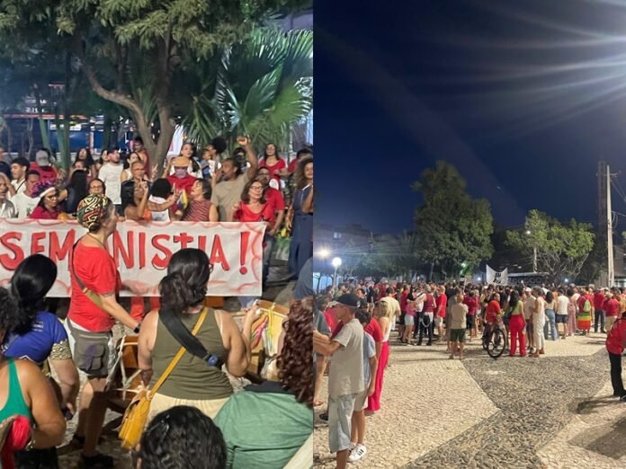 Manifestantes ocupam ruas pelo país em atos contra anistia e PEC da Blindagem; veja como foi em Petrolina (PE)