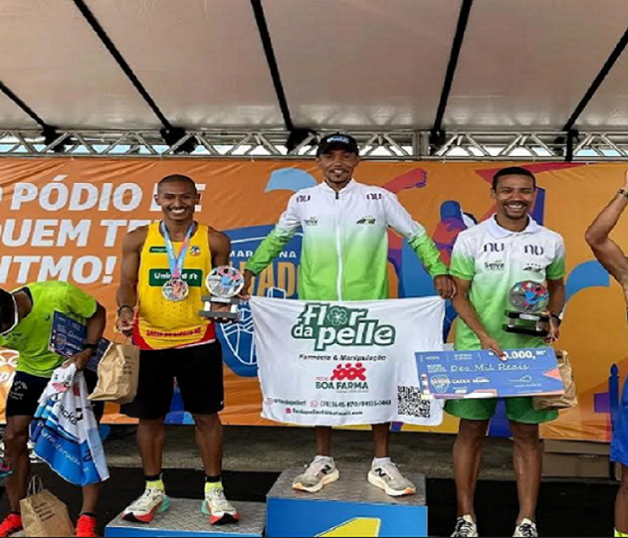 APA Petrolina no topo: Justino Pedro é bicampeão da Maratona Salvador (BA)