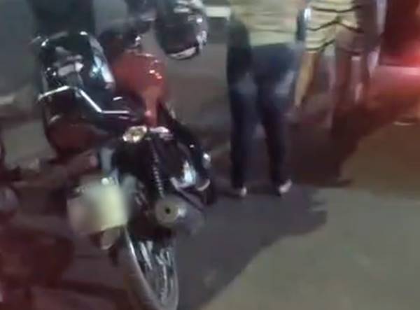 Motorista foge sem prestar socorro após atropelar motociclista na Cardoso de Sá
