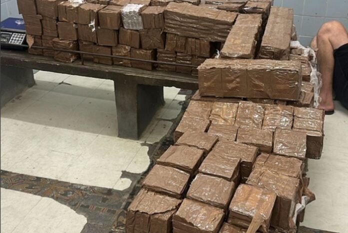 Carga de 230kg de haxixe, avaliada em R$ 2 milhões é apreendida em Pernambuco