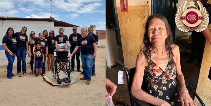 Petrolina (PE): Após apelo no Programa Edenevaldo Alves, dona Jaqueline ganha cadeira de rodas da OR Humanitari