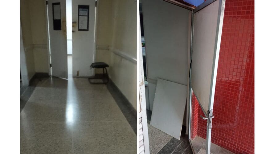 Morador relata precariedade na recepção de visitas do Hospital Regional de Juazeiro