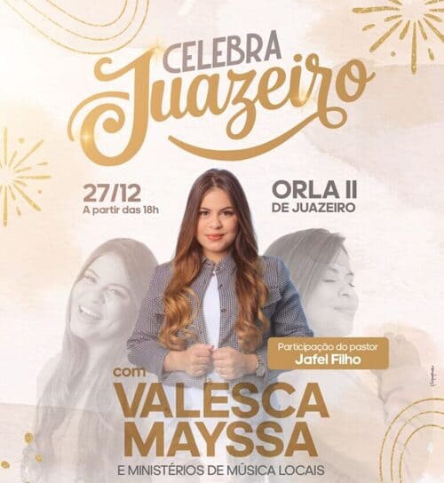 ‘Celebra Juazeiro’ terá grande show gospel na Orla II