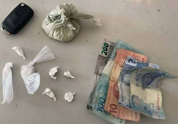 Trio é preso com drogas na região de Sobradinho