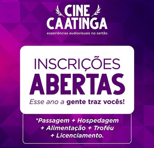 Cine Caatinga abre espaço para o audiovisual do Sertão