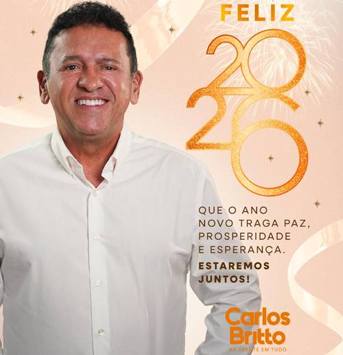 Feliz 2026! | Blog do Carlos Britto