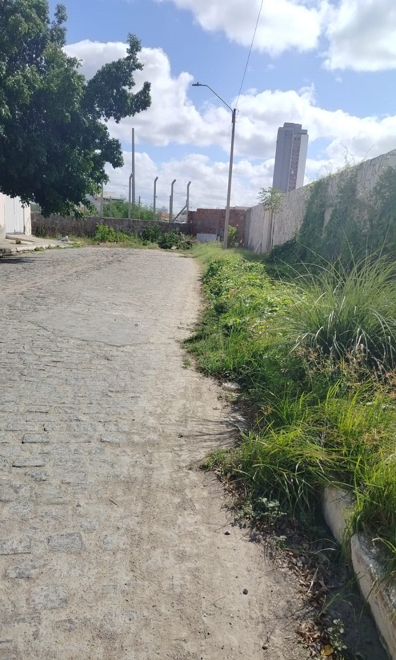 Leitor Repórter: Morador cobra limpeza pública na Rua dos Migrantes no bairro Alto do Cheiroso em Petrolina (PE)