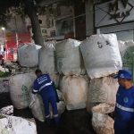 Em 2 dias, catadores recolhem mais de 1,5 tonelada de materiais recicláveis na folia de Juazeiro