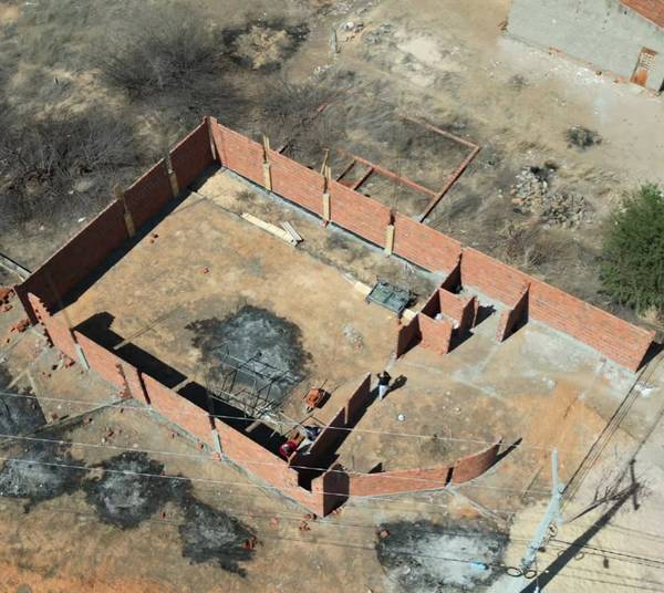 Primeira etapa da sede própria da Cia Biruta entra em fase final de construção